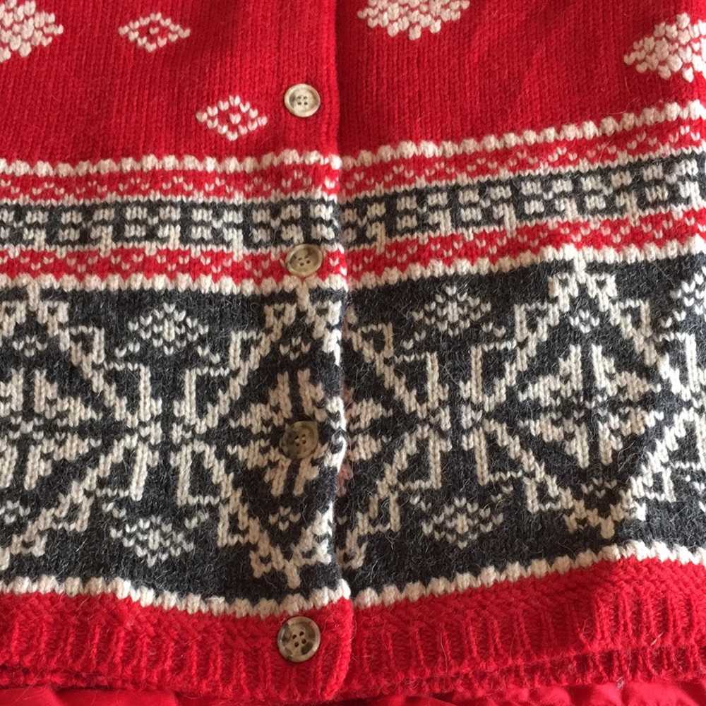 Eddie Bauer Woman’s M Wool Cardigan - Picture 8 of 8